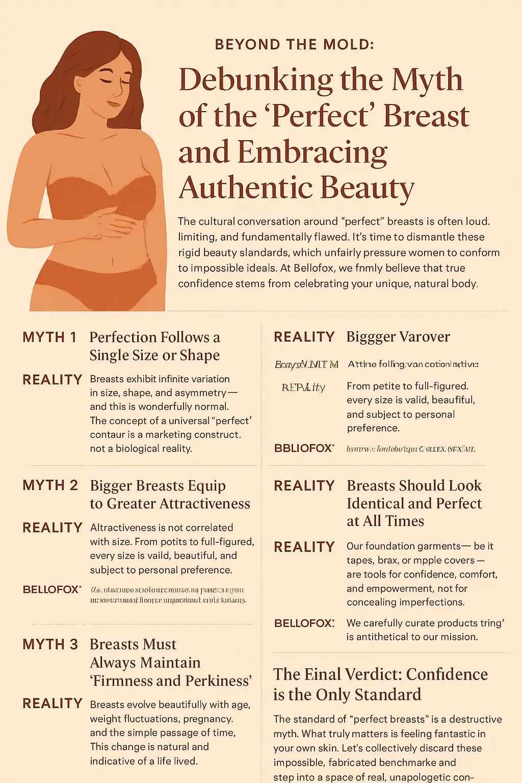 đ Beyond the Mold: Debunking the Myth of the âPerfectâ Breast and Embracing Authentic Beauty