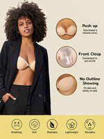 Breast lift strapless pushup Bra