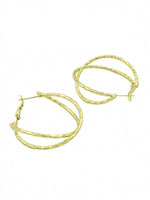 Bellofox Criss Cross Hoops Earrings
