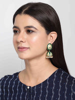 Sheesh Meenakari Jhumkis