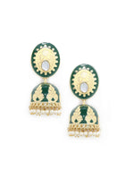 Sheesh Meenakari Jhumkis