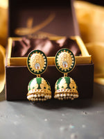 Bellofox Sheesh Meenakari Jhumkis KEarrings