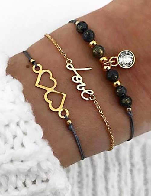 Bellofox Love - Set of 3 Bracelets BB1205 