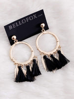 Bellofox Tassel Feathers Earrings