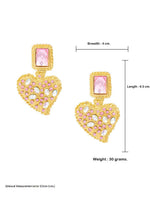 Zaarin Hearts Earring Earrings - Bellofox