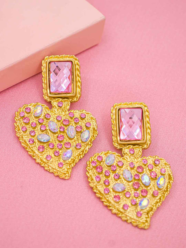 Zaarin Hearts Earring Earrings - Bellofox